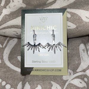 KIKICHIC | sterling silver earrings star ear hugger